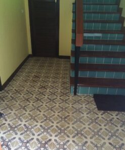 Alternative view of กระเบื้องลายโบราณเนื้อซีเมนต์ CA-008