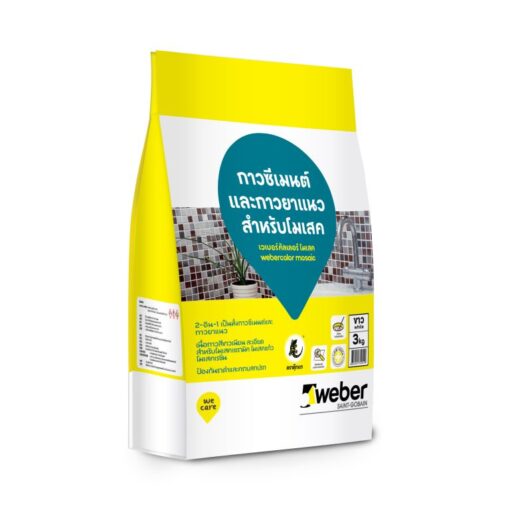 กาวยาเเนว เวเบอร์คัลเลอร์โมเสค webercolor mosaic
