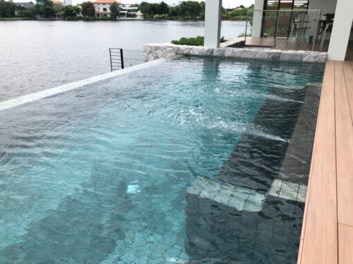 กระเบื้องสระว่ายน้ำหินธรรมชาติ รุ่น ซูกาบูมิ - Image 3