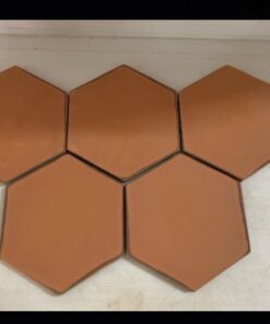 กระเบื้องดินเผา ปูพื้น 6 นิ้ว เหลี่ยม (15x15 ซม.)