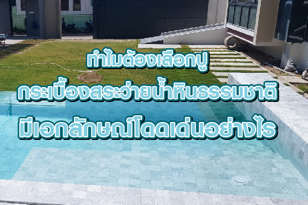 ทำไมต้องเลือกปู กระเบื้องสระว่ายน้ำหินธรรมชาติ มีเอกลักษณ์โดดเด่นอย่างไร