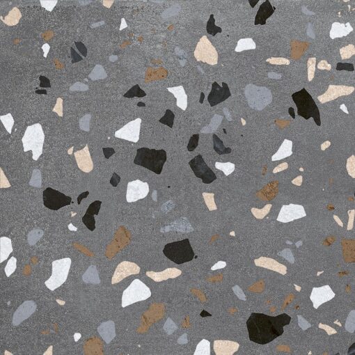 TERRAZZO cotto รุ่น FT ADORA CASA DARK GREY R/T 40X40 PM