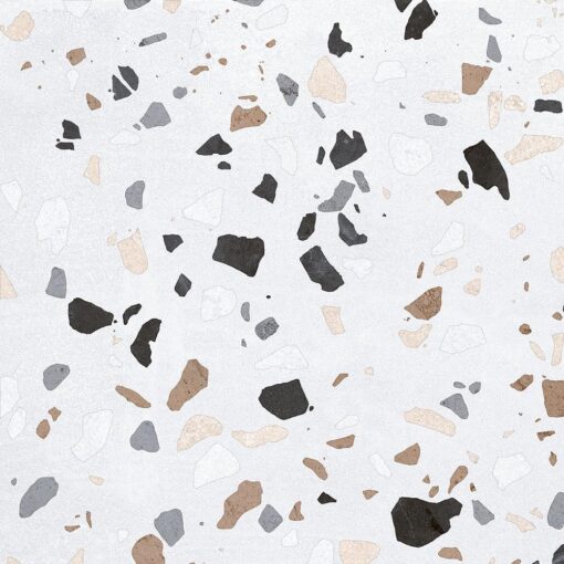 TERRAZZO cotto รุ่นFT ADORA CASA WHITE R/T 40X40 PM