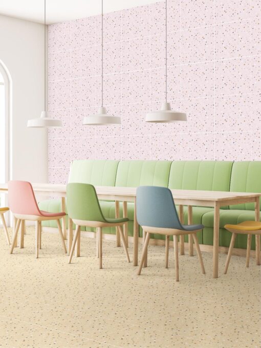 TERRAZZO Cotto รุ่น FT CHAMOMILE PINK R/T 40X40 PM - Image 2
