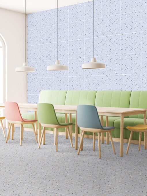 TERRAZZO cotto รุ่น FT CHAMOMILE BABY BLUE R/T 40X40 PM - Image 3