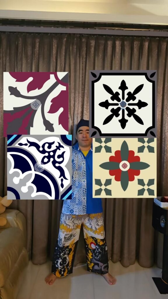 กระเบื้องลายโบราณ
