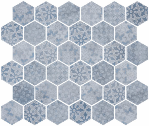 กระเบื้อง MT 22HE CURIO BLUE (NET/PACK 10) PM