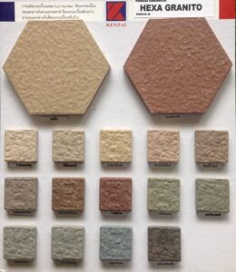 กระเบื้อง Kenzei Hexa granito
