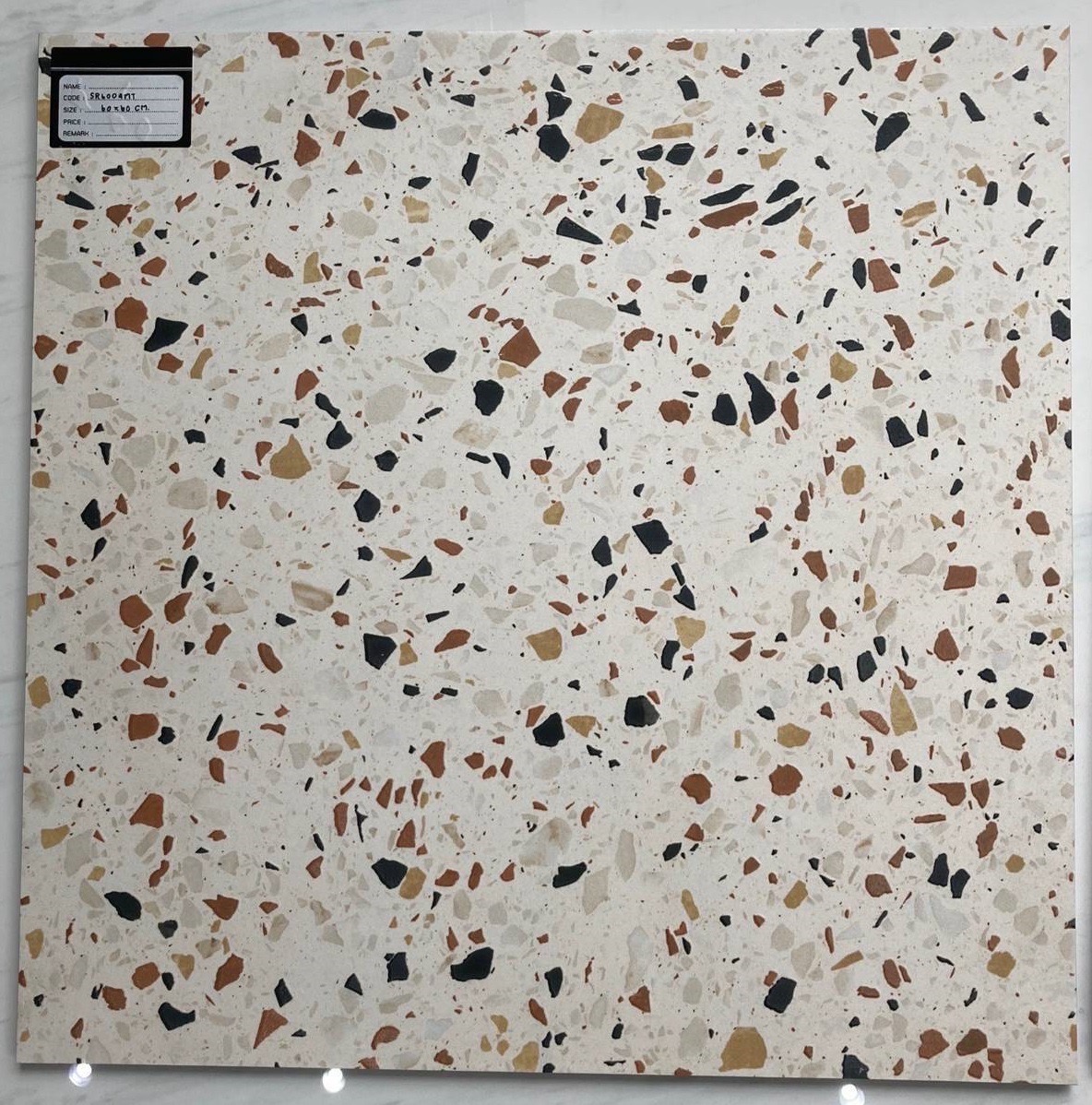 กระเบื้องลายหินขัด (Terrazzo) CODE SR6004MT 60X60