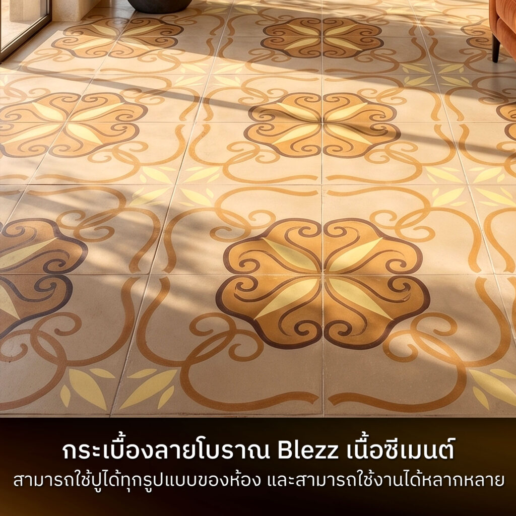 กระเบื้องลายโบราณ