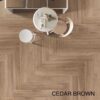 กระเบื้อง Cedar Brown