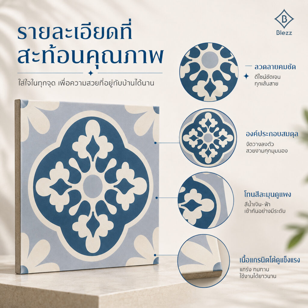 กระเบื้องลายโบราณ