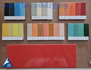 เฉดสีกระเบื้อง Subway tiles