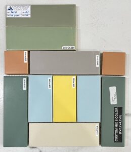 เฉดสีกระเบื้อง Subway tiles