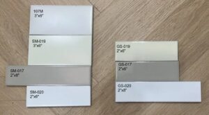 เฉดสีกระเบื้อง Subway tiles
